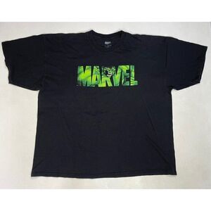 Marvel Hulk Graphic T-shirt Men 3XL Black Short Sleeve